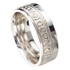 Love Of My Heart Eternal Promise White Gold Band