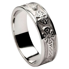 Celtic Cross Silver Ring (Old Model)