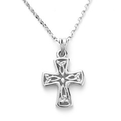 Small Silver Celtic Cross