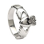 Gents Large Claddagh Ring