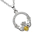 Do you know your Birthstone? Our Claddagh Birthstone Pendant Collection is Here