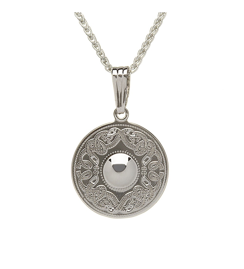 Celtic Warrior Small Silver Pendant