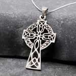 Medium Filigree Silver Celtic Cross