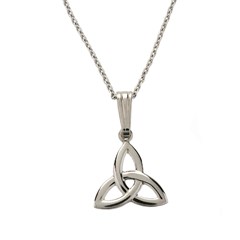 Small Silver Trinity Knot Pendant