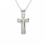 Ogham and Claddagh Cross - Reverse