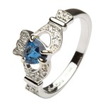 Diamond White Gold Wedding Ring - Matching Engagement Ring