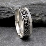 Love Loyalty Friendship Eternal Promise Silver Band