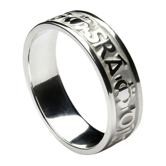 3 Wishes Medieval Silver Wedding Ring | 3 Rexes Jewelry