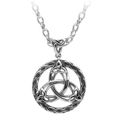 Celtic Circle Trinity Knot Pendant