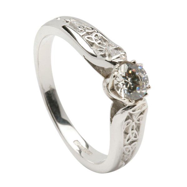 Bague fiancaille celtique new arrivals