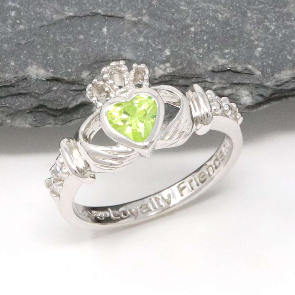 August store claddagh ring