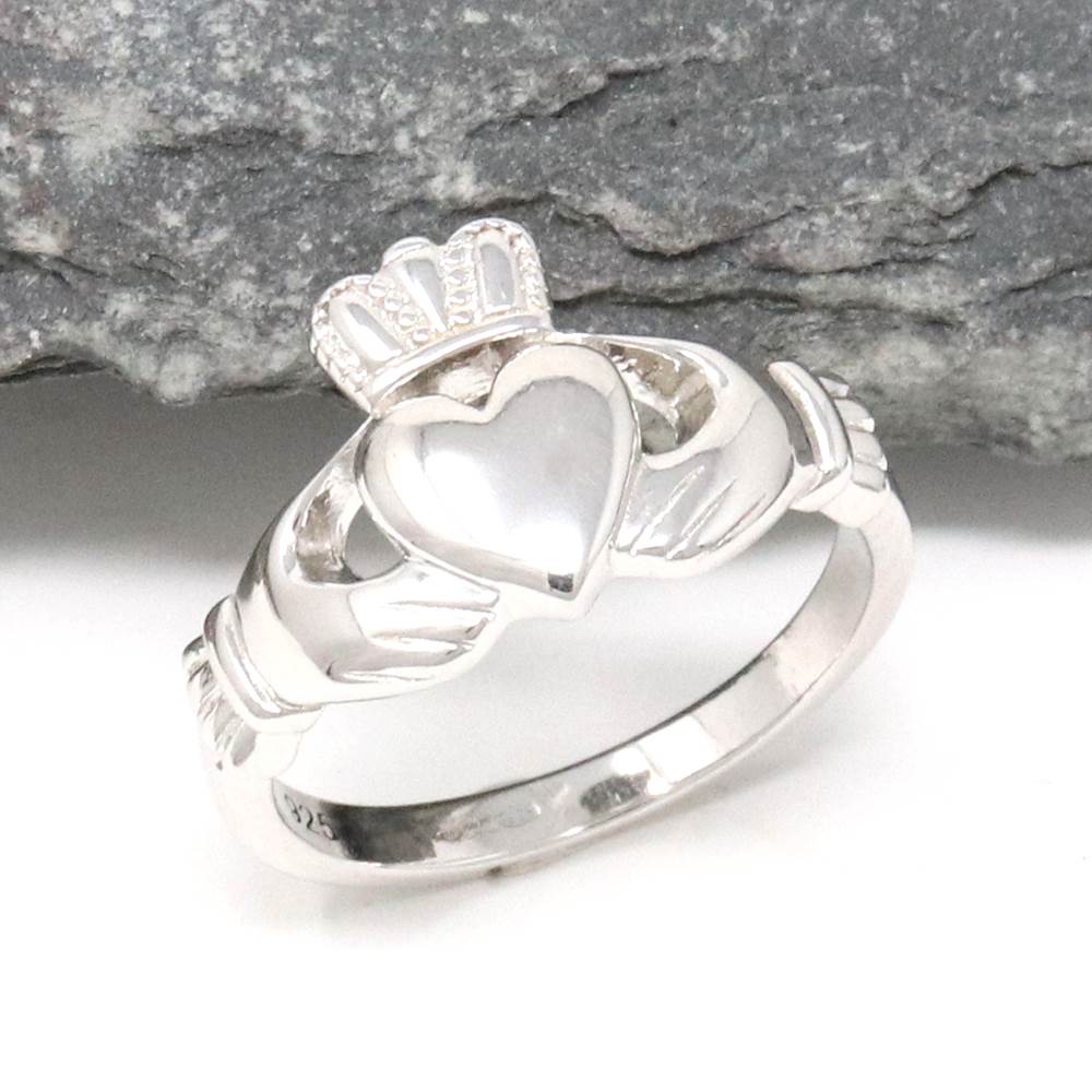 Women's Celtic Knot Claddagh Stainless Steel Ring | Marketplace |  1800Flowers