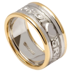 Love Of My Heart Wedding Ring with Trim