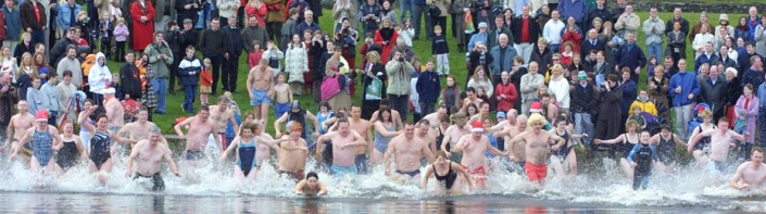 Christmas Day swim in Killaloe