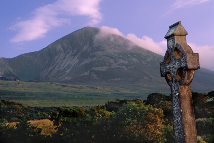 Croagh Patrick in County Mayo