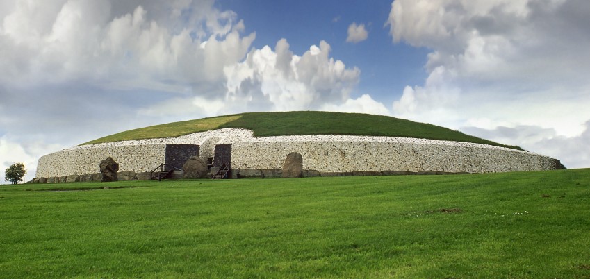 Newgrange monument in Ireland's Boyne Valley