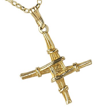Saint Bridgets Cross Necklace