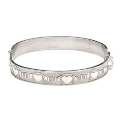 Claddagh Gaelic Bangle