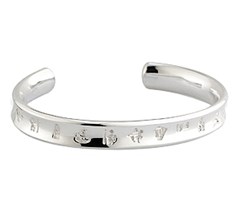 History Of Ireland Ladies Silver Torc Bangle