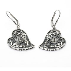 Viking Heart Earrings