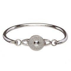 Small Celtic Warrior Wire Bangle
