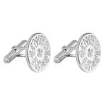 History Of Ireland Silver Cufflinks