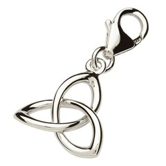 Silver Trinity Knot Charm