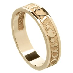 My Soul Mate Yellow Gold Wedding Band