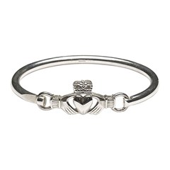 Claddagh Wire Bangle