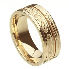 Le Cheile Faith Yellow Gold Band