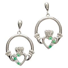 Claddagh Heart Set Earrings