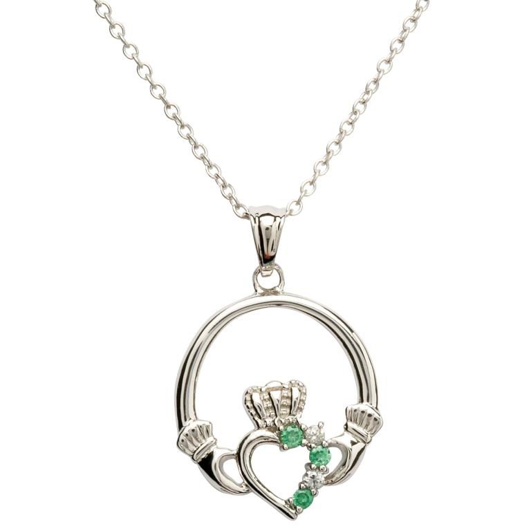 Claddagh Heart Set Pendant