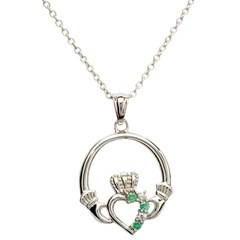 Claddagh Heart Set Pendant