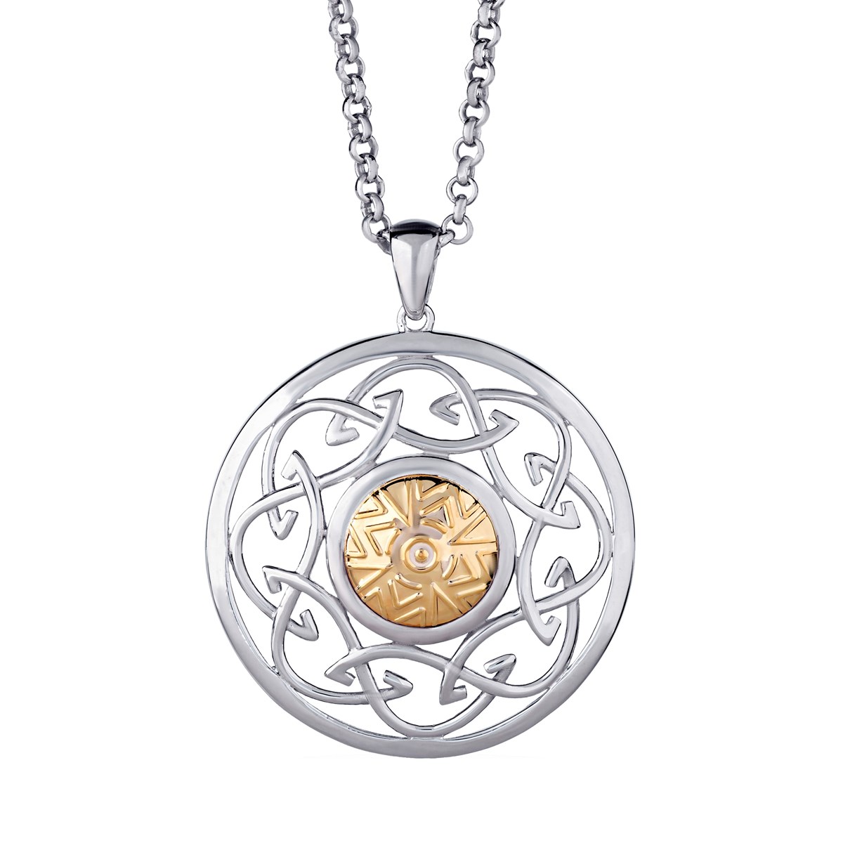 Winter Solstice Celtic Knot Pendant