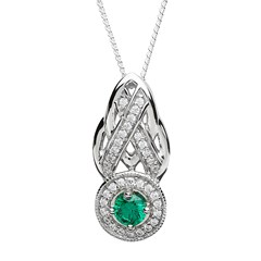 Stylized Celtic Trinity Knot Pendant